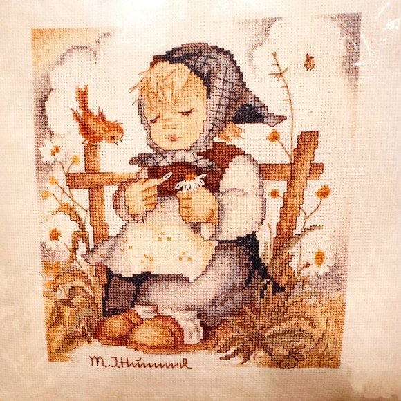 Hummel Counted Cross Stitch Kit - Vintage (NOS) - Picture 2 of 6